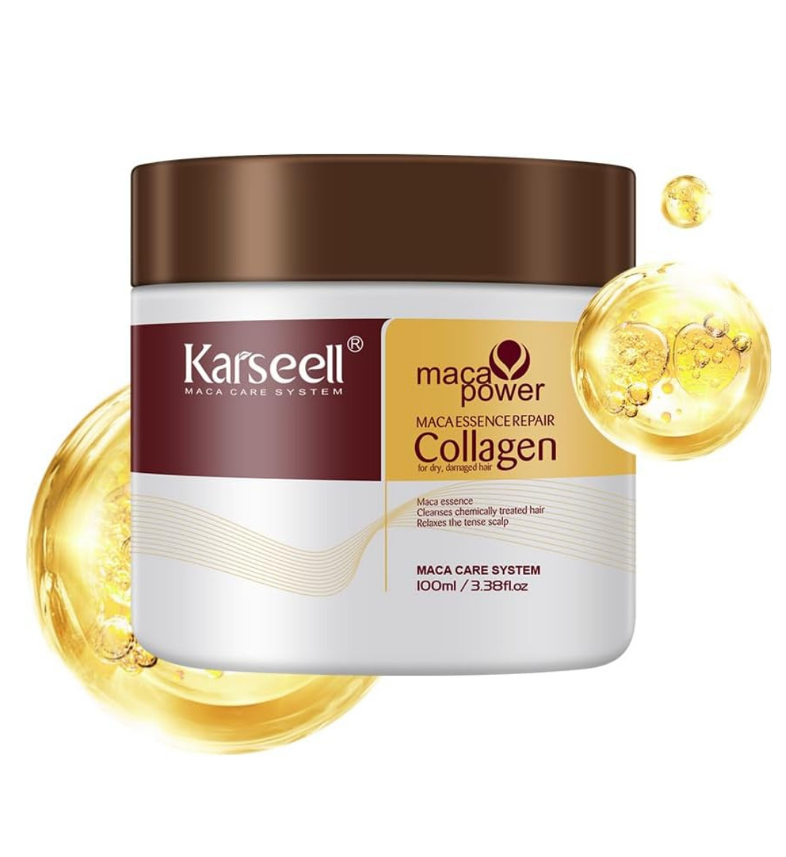 Karseell Collagen Hair Treatment Deep Repair Conditioning Argan Oil