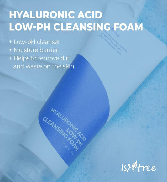 Isntree - Hyaluronic Acid Low pH Cleansing Foam