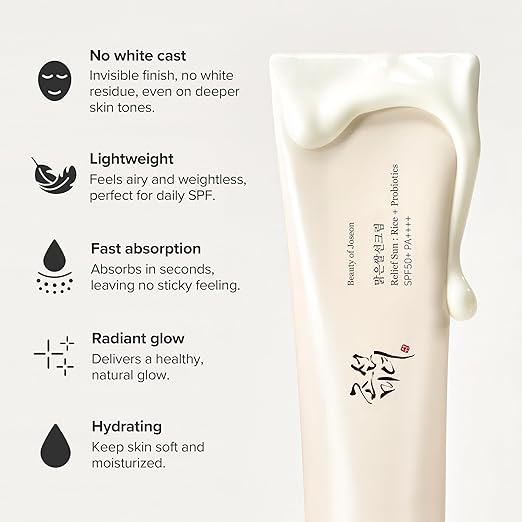 Beauty of Joseon - Relief Sun Aqua-fresh Rice+Probiotics B5 SPF50 + PA