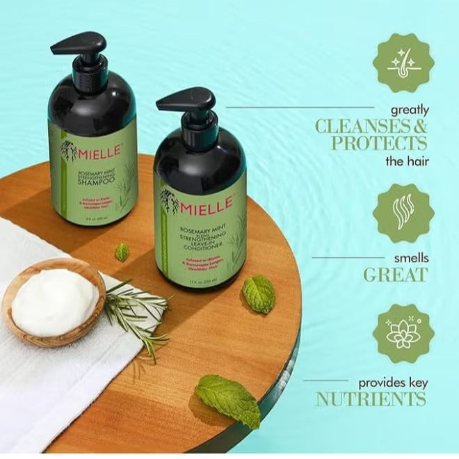 Mielle Rosemary Mint Strengthening Shampoo