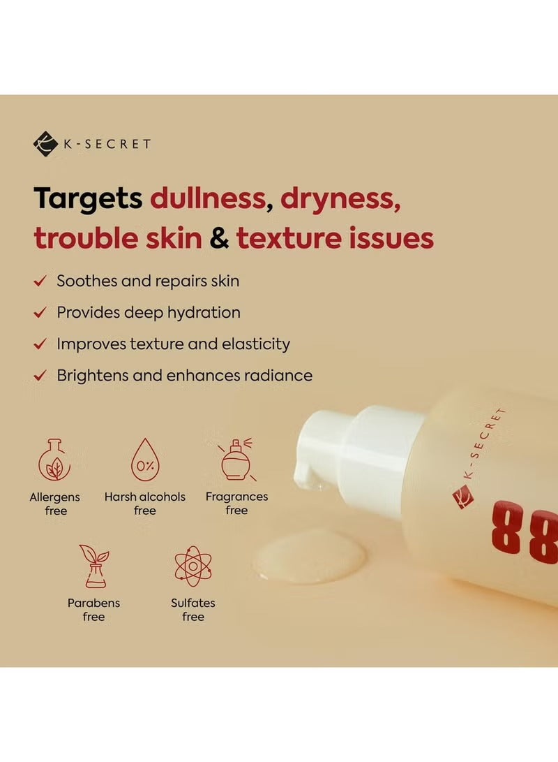 K S-ECRET SEOUL 1988 Essence : Snail Mucin 97% + Rice