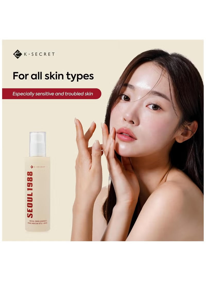 K S-ECRET SEOUL 1988 Essence : Snail Mucin 97% + Rice