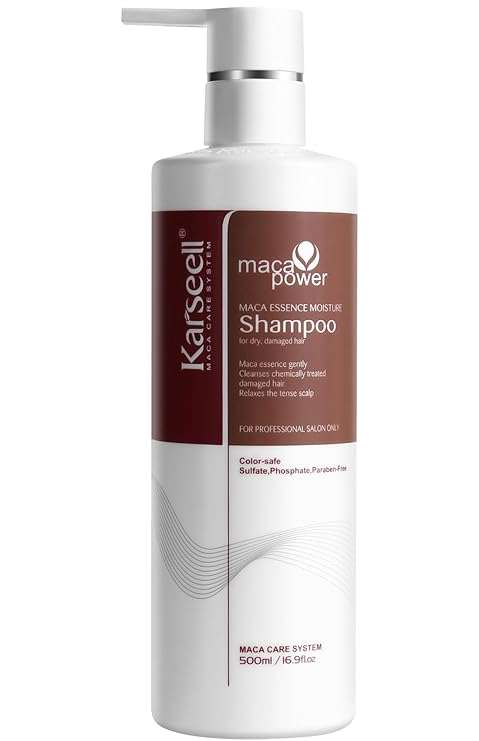 Argan Oil Shampoo Herbal Extract Moisturizing Deep Repair Smooth Shampoo for Dry and Damaged Hair