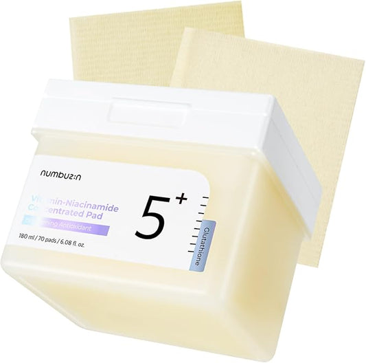 Numbuzin - No.5+ Glutathione Vitamin-Niacinamide Concentrated Pad