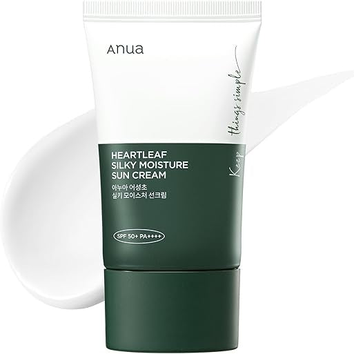 Anua - Heartleaf Silky Moisture Sun Cream