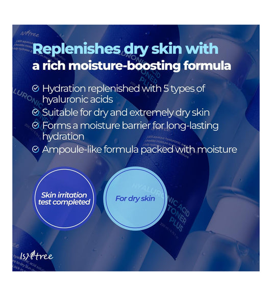 Isntree - Hyaluronic Acid Toner Plus