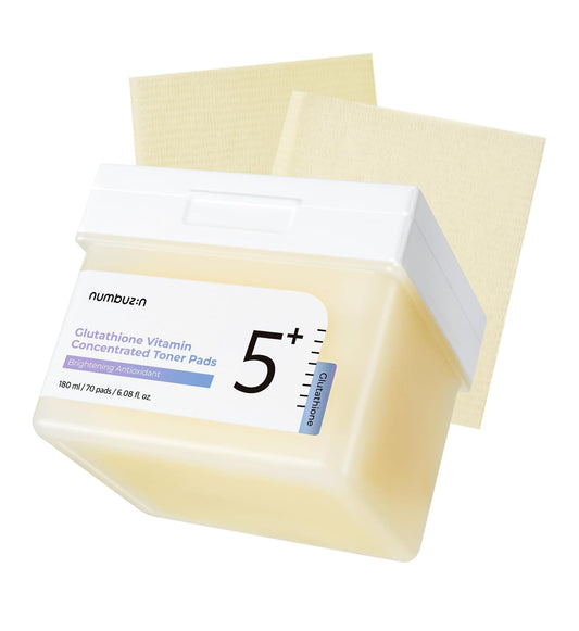 Numbuzin - No.5+ Glutathione Vitamin-Niacinamide Concentrated Pad