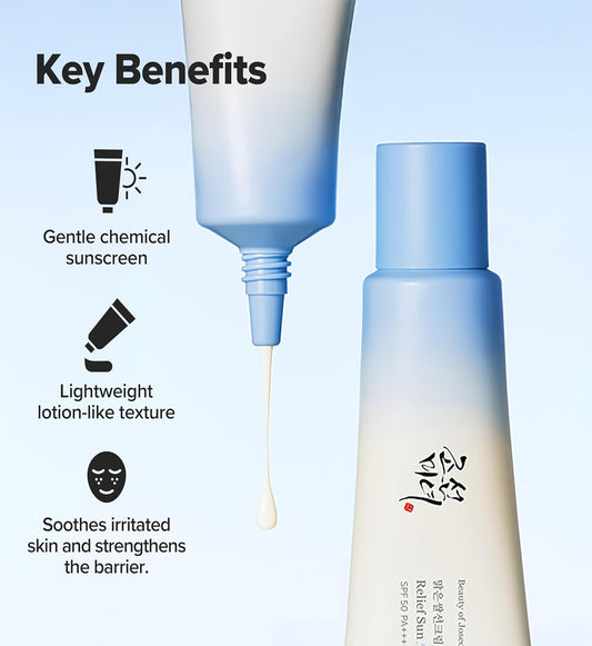 Beauty of Joseon - Relief Sun Aqua-fresh  Rice+Probiotics  B5 SPF50 + PA