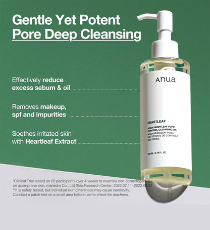 Anua - Heartleaf Pore Control Cleansing Oil