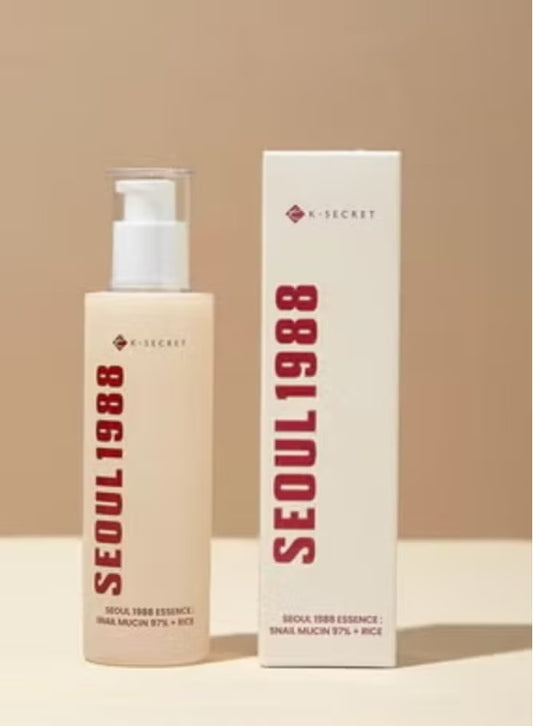 K S-ECRET SEOUL 1988 Essence : Snail Mucin 97% + Rice