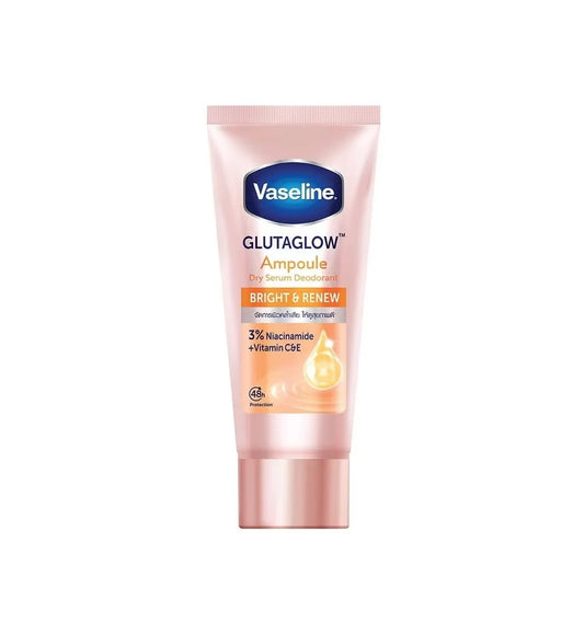 Vaseline GlutaGlow Ampoule Dry Serum Deodorant – Bright & Renew with 3% Niacinamide + Vitamin C&E